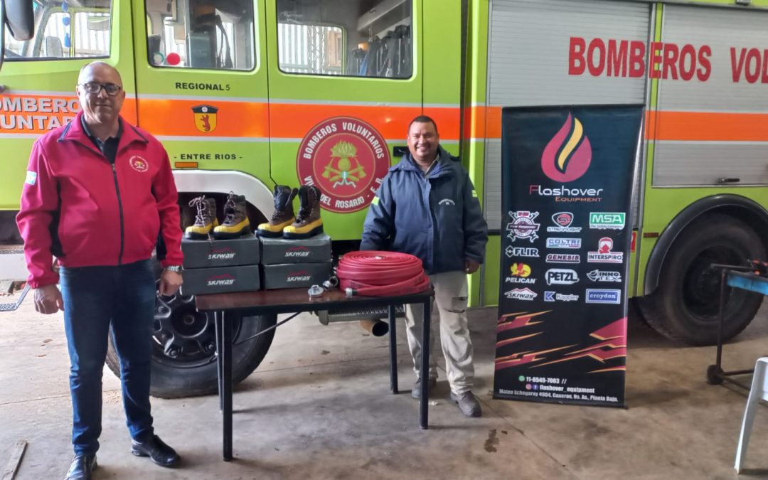 Bomberos Voluntarios de Villa del Rosario realizó importante inversión en equipamiento