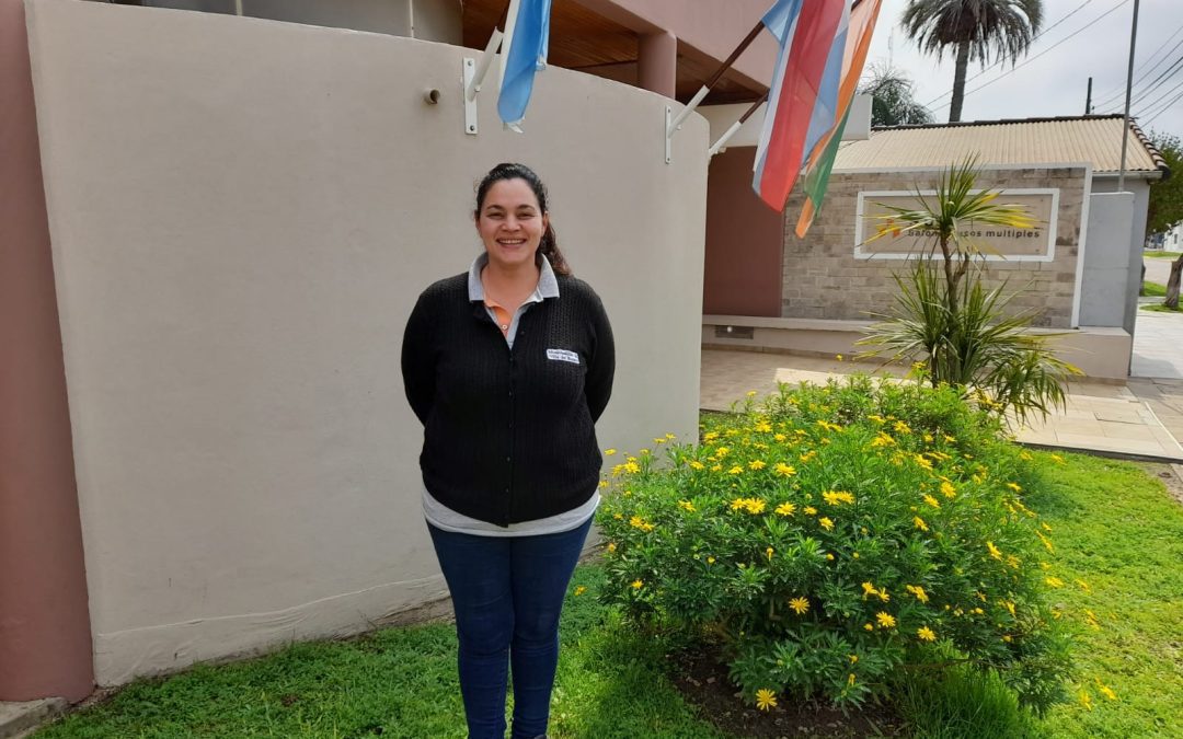 Juliana Perini dio detalles de las actividades del 142° aniversario de Villa del Rosario