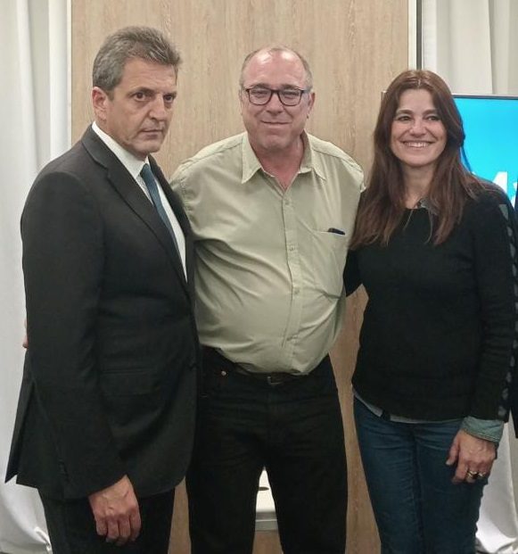 Elecciones 2023: José María Martino participó de un encuentro con Sergio Massa y Adán Bahl