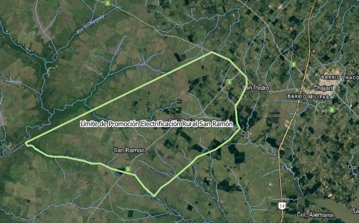 Convocatoria a reunión informativa sobre obra de Electrificación Rural en San Ramón