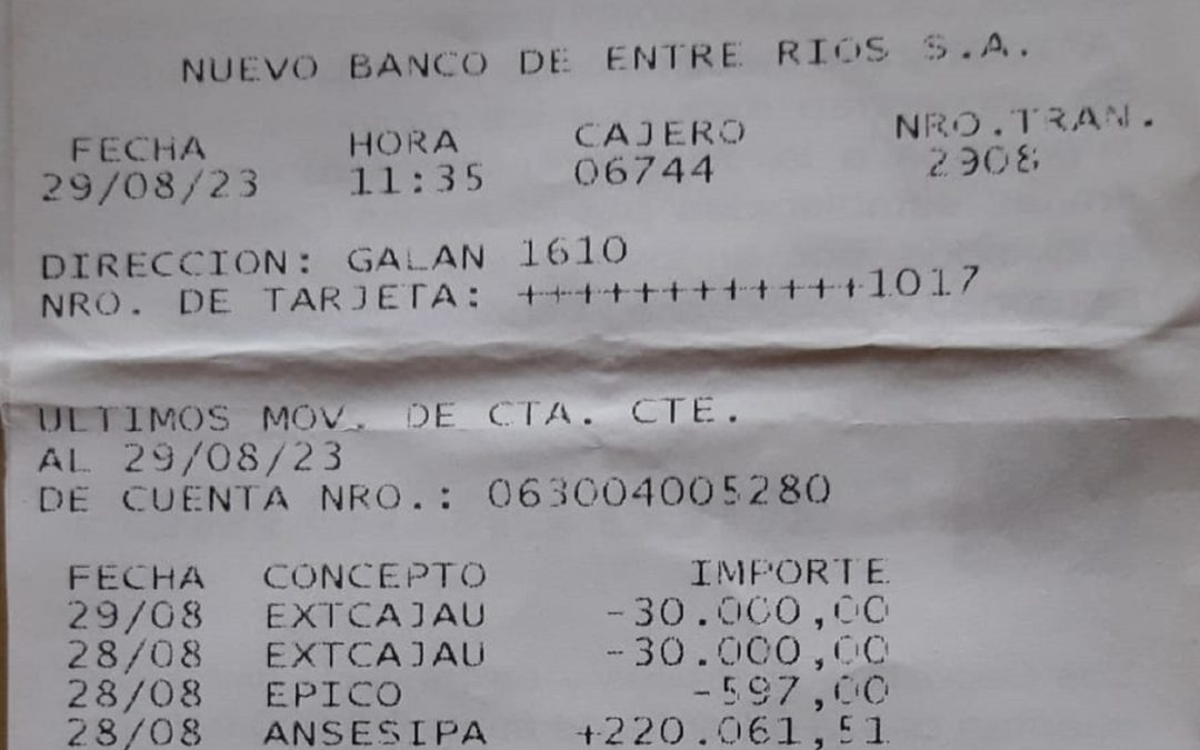 Defensa del Consumidor de la provincia alerta sobre presuntos débitos indebidos