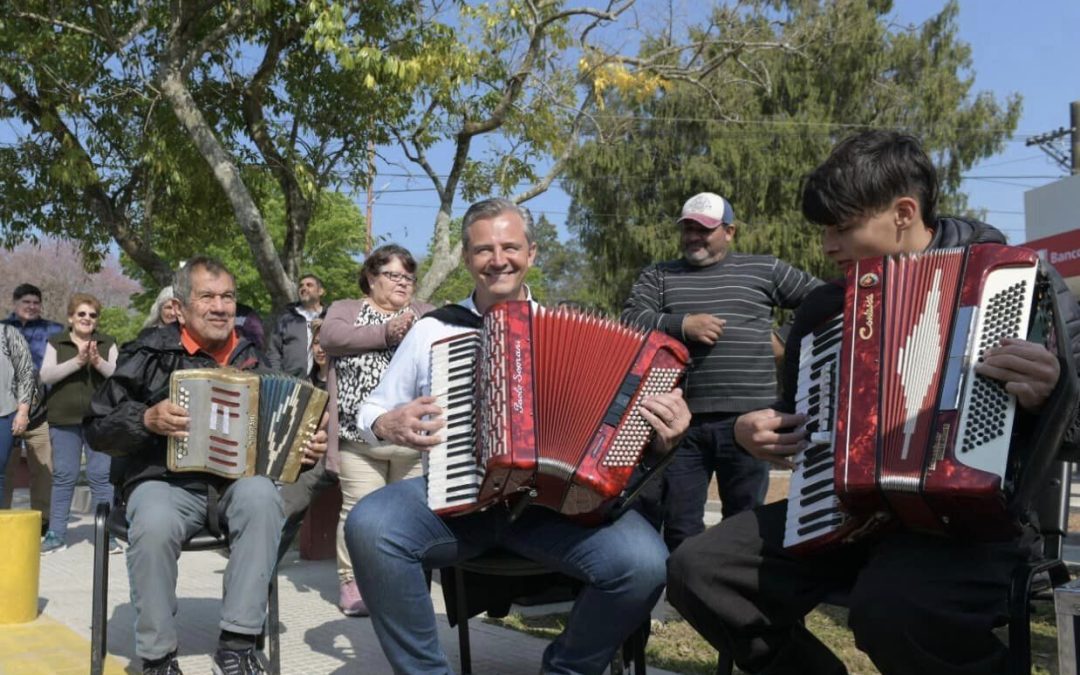 Bahl estuvo en San Jaime y Chajarí: «Les pido que confíen», dijo