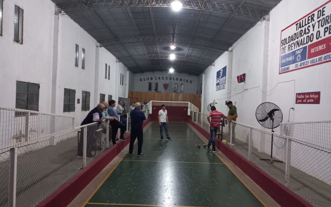 Con dos encuentros, inició el Torneo de Bochas por el 140° Aniversario de Villa del Rosario
