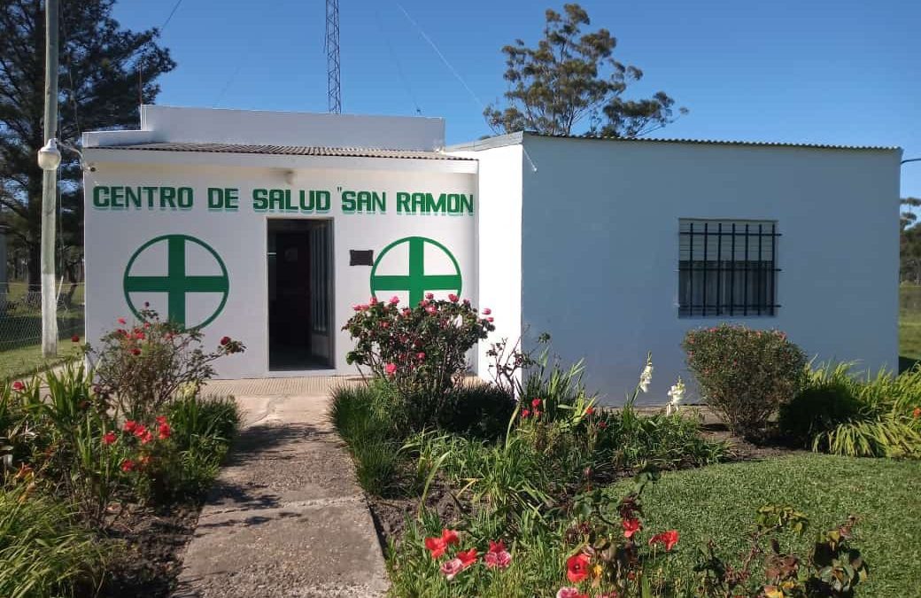 Se realizaron trabajos de refacción y pintura en el Centro de Salud de San Ramón