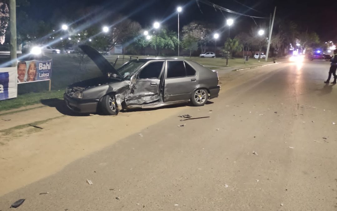 Vecino de Villa del Rosario protagonizó un tremendo choque en Chajarí
