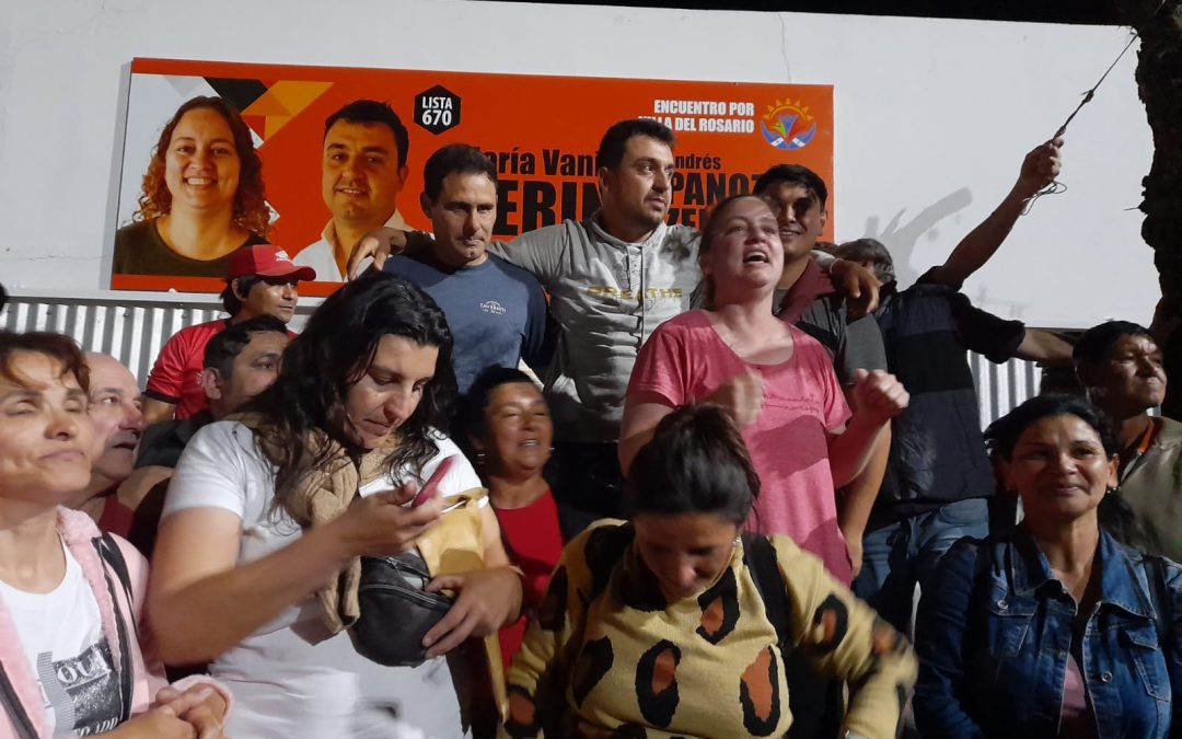 «El significado de este triunfo es hacer política con el cuerpo y el alma», dijo Vanina Perini
