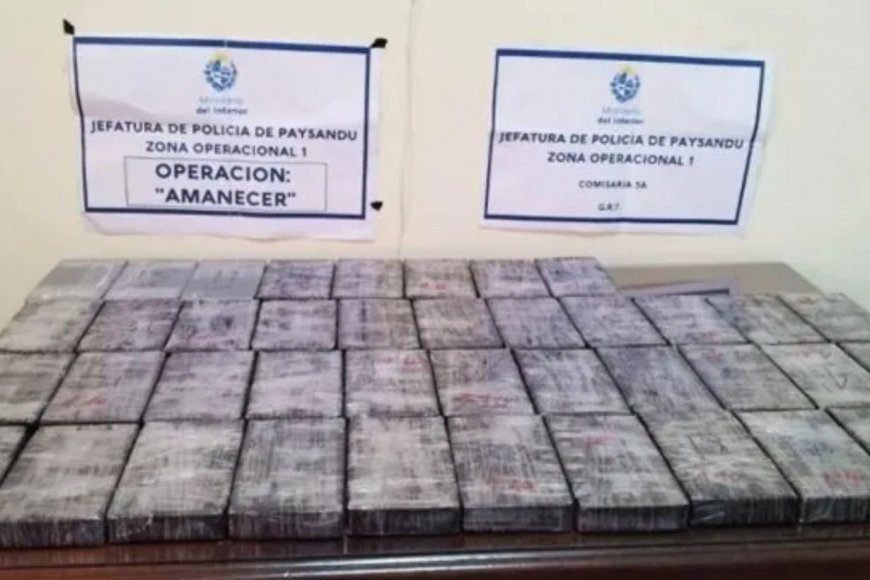 Cómo fue el operativo “Amanecer” para dar con dos hombres que cruzaron casi 45 kilos de cocaína de Colón a Paysandú