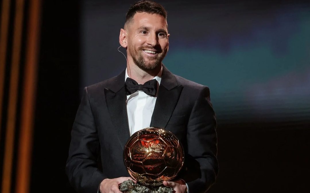 Histórico: Messi ganó el Balón de Oro por octava vez en su carrera