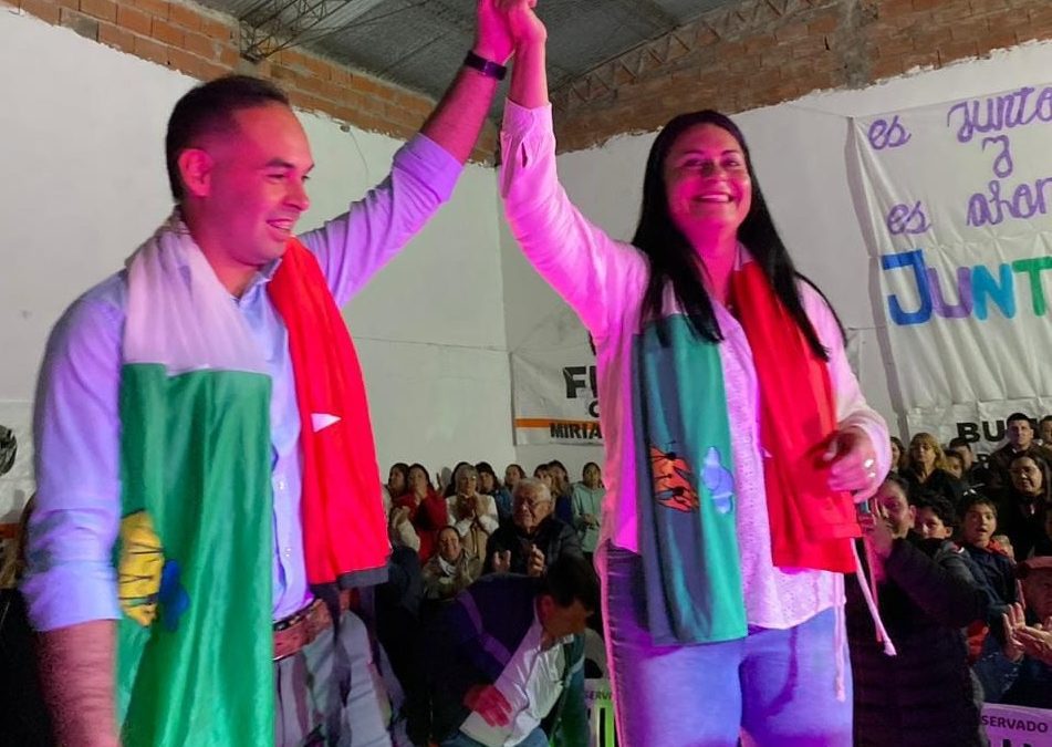 «Nuestro proyecto comenzó escuchando a los vecinos», dijo Miriam Díaz, primera mujer electa intendente de San Jaime