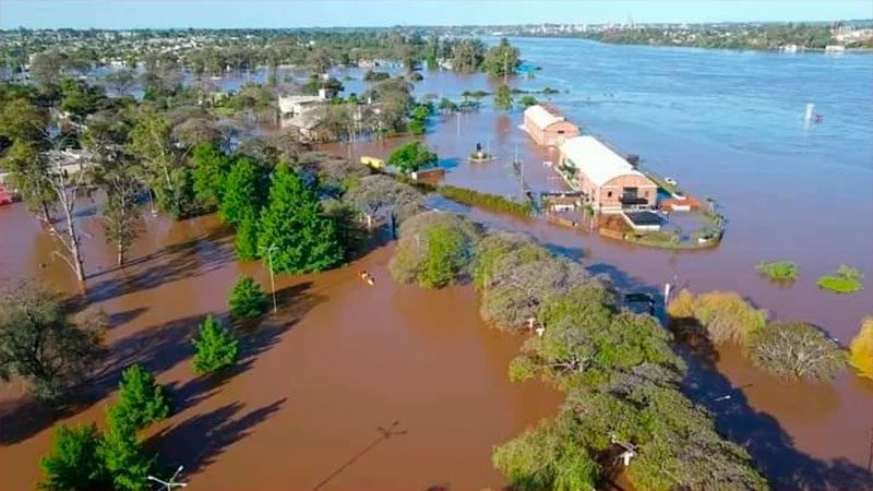 Creciente del río Uruguay: ya son más de 1.200 personas evacuadas en Concordia