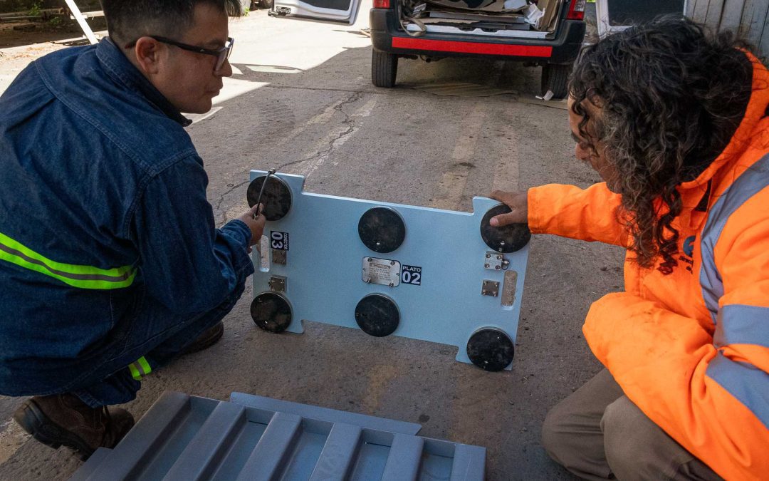 Vialidad incorporó balanzas portables para pesaje de camiones