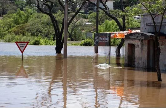Ya son casi 500 las familias afectadas por la creciente del río Uruguay