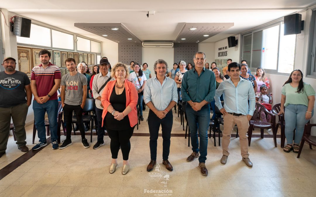 Se entregaron créditos para emprendedores de Federación por casi 5 millones de pesos