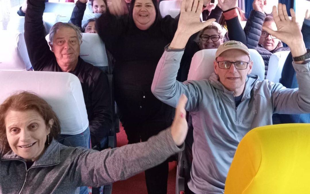 Turistas brasileños visitaron Villa del Rosario