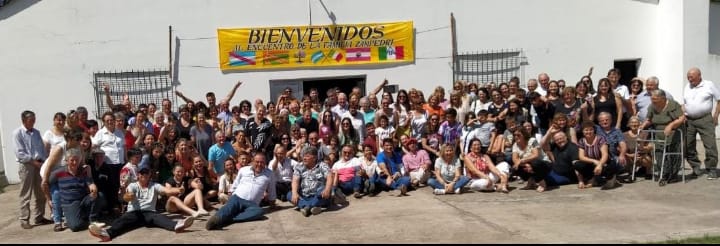 Se realizó un encuentro de las familias Zampedri y Morche