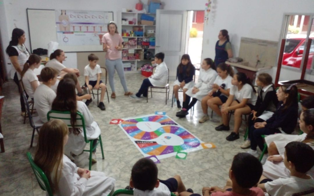 Brindaron un Taller sobre Educación Sexual Integral a alumnos de escuela rural de Villa del Rosario