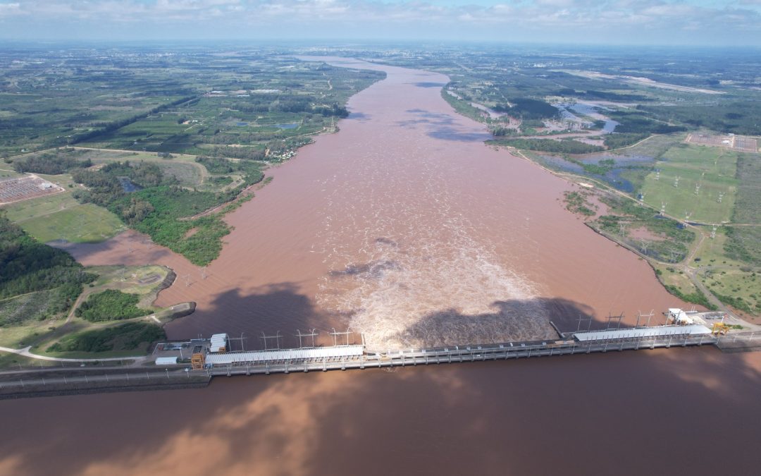 Salto Grande anticipó que el río Uruguay presentará una leve baja durante los próximos días