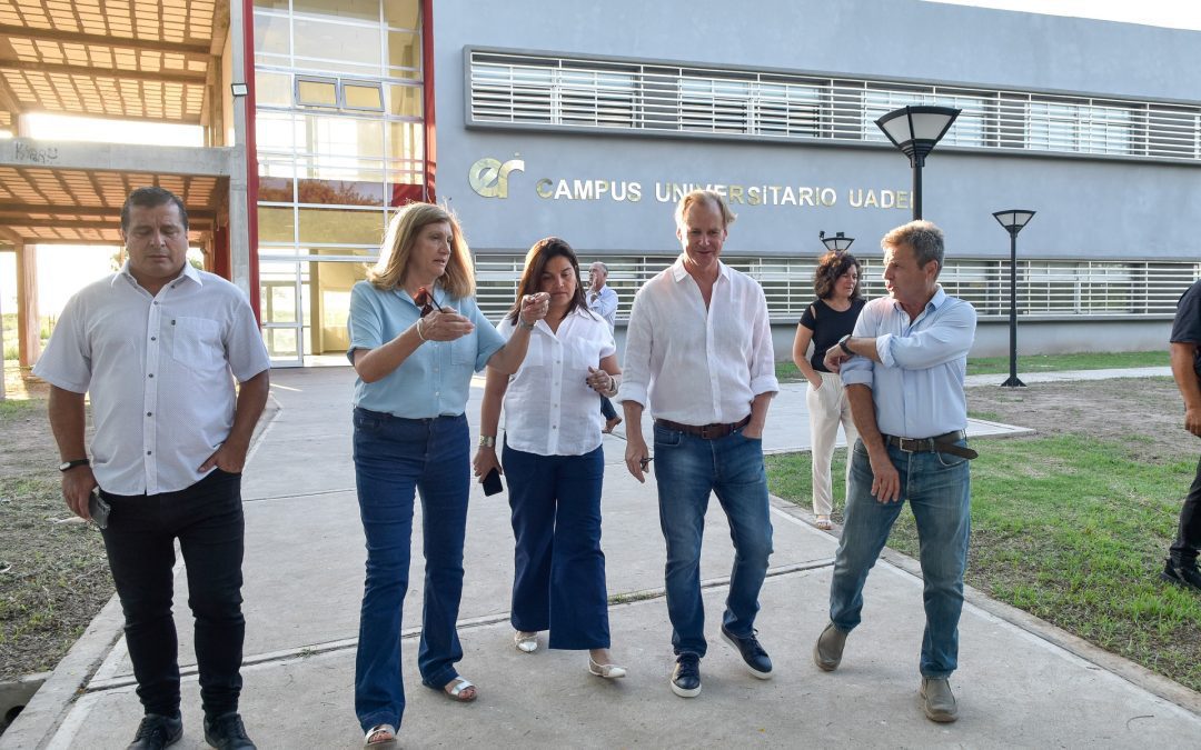 Bordet dejó inaugurado el campus de la UADER y llamó a seguir defendiendo la universidad pública