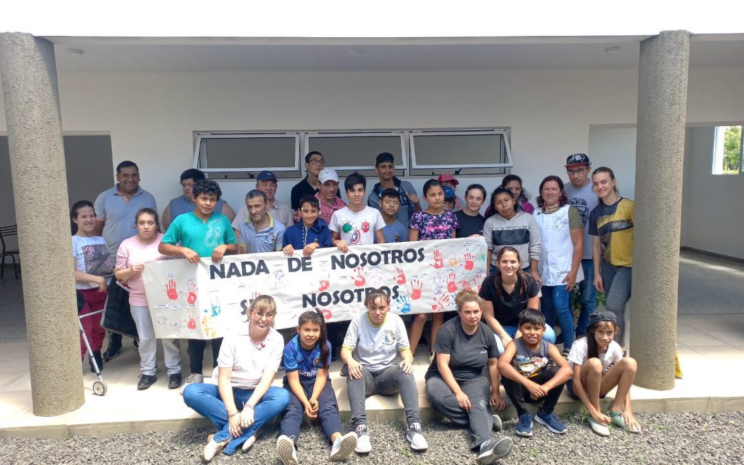 Realizaron una kermés de juegos en Villa del Rosario por el Día de las Personas con Discapacidad