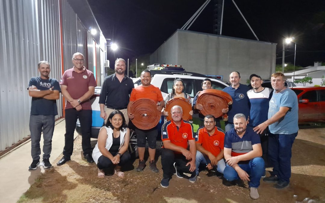 «Fue un gran año para Bomberos Voluntarios», resaltó su presidente, Franco Panozzo
