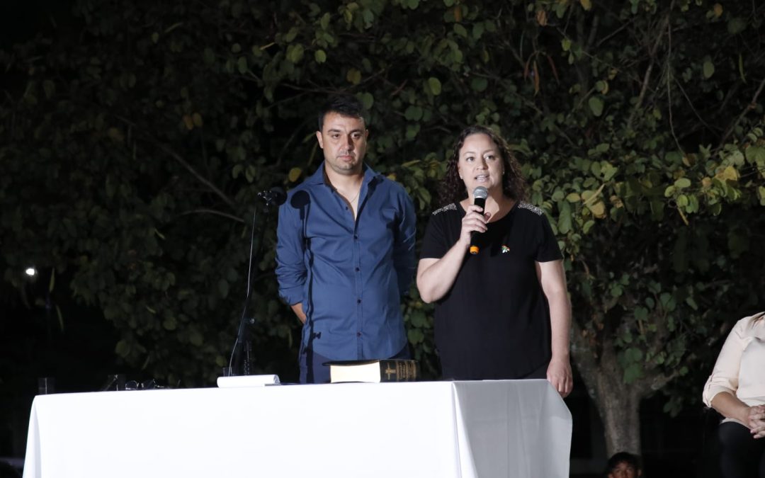 Vanina Perini reasumió como intendente de Villa del Rosario: «Los próximos cuatro años serán aún mejores»