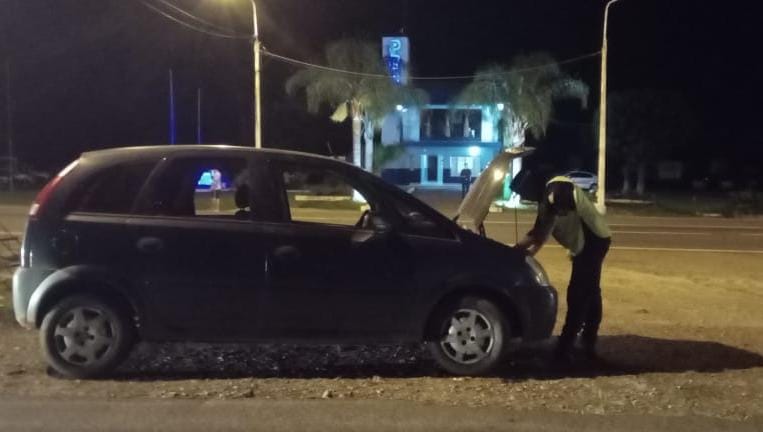 Un auto con pedido de secuestro fue interceptado en Paso Cerrito
