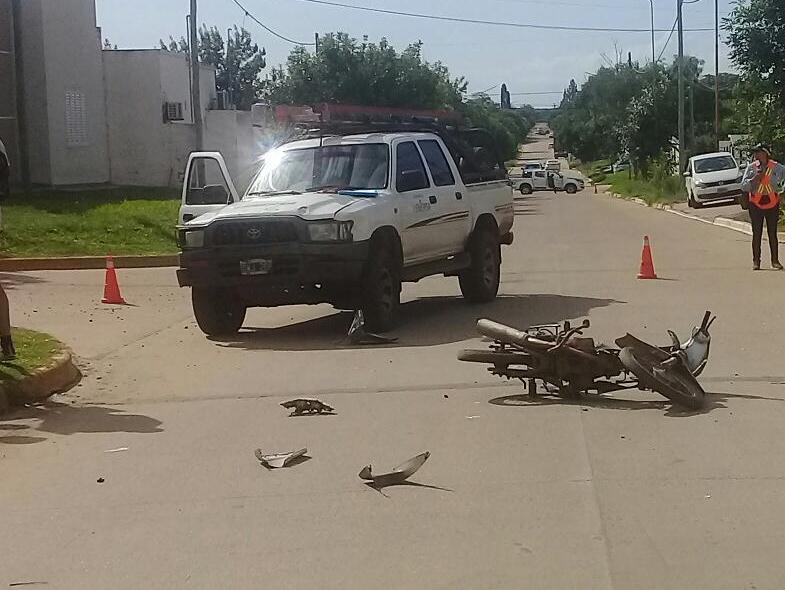 Motociclista lesionado tras nuevo choque en Chajarí