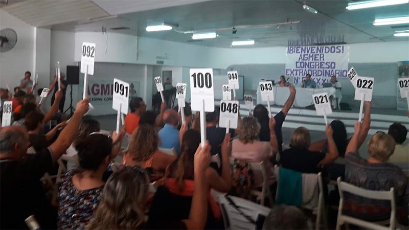 Agmer se reunirá este miércoles en Congreso Extraordinario: será en Villaguay