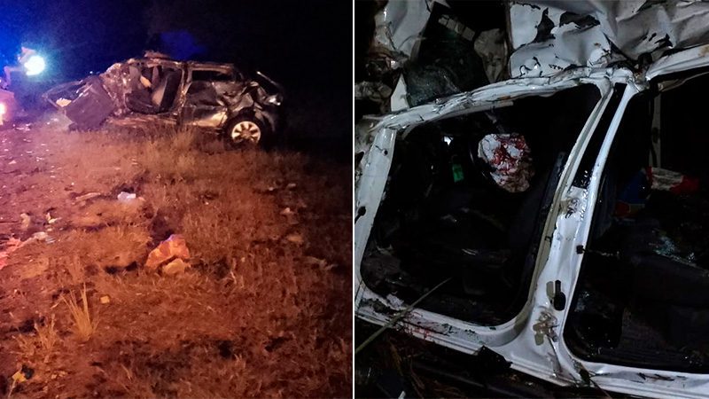 Se conoció estado de los heridos e identidad del fallecido en choque en ruta 12