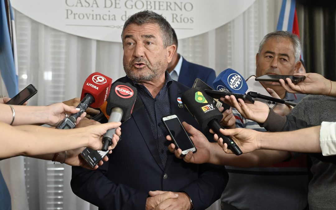 Roncaglia: «El gobernador nos pidió estar junto a los afectados por el temporal»