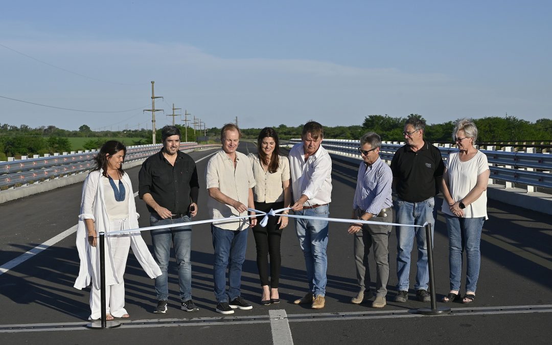 Bordet inauguró un nuevo tramo de la ruta 18 y afirmó que “lo importante es que la obra continúe”