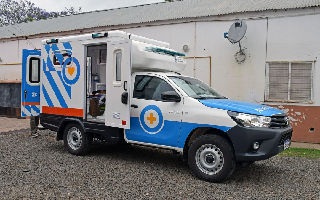 Salud entregó una unidad de traslado 4×4 al hospital de Feliciano