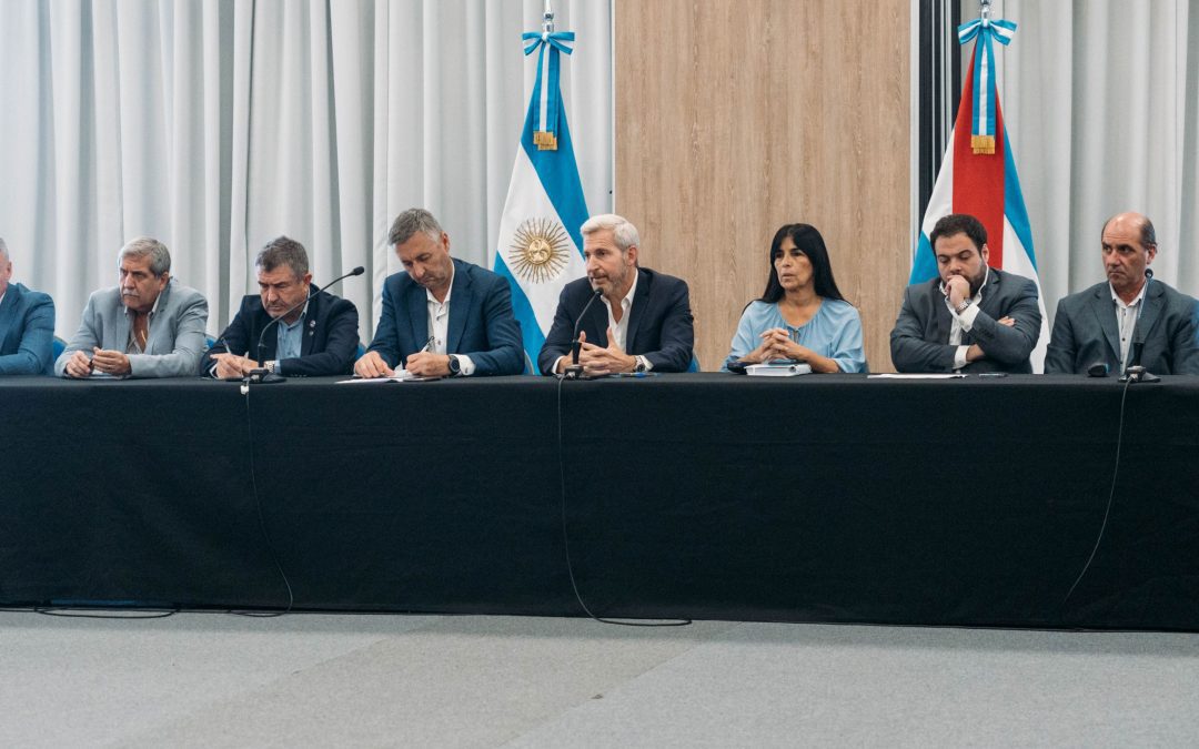 Frigerio encabezó la primera reunión de gabinete ampliado