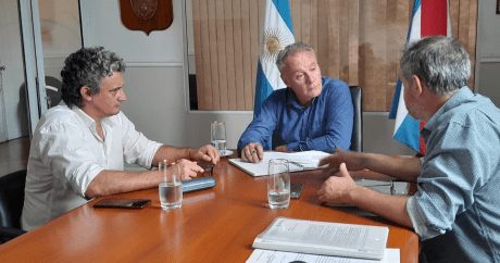 Ricardo Bravo: «Le planteamos al ministro Schneider la continuidad de las obras en Federación»