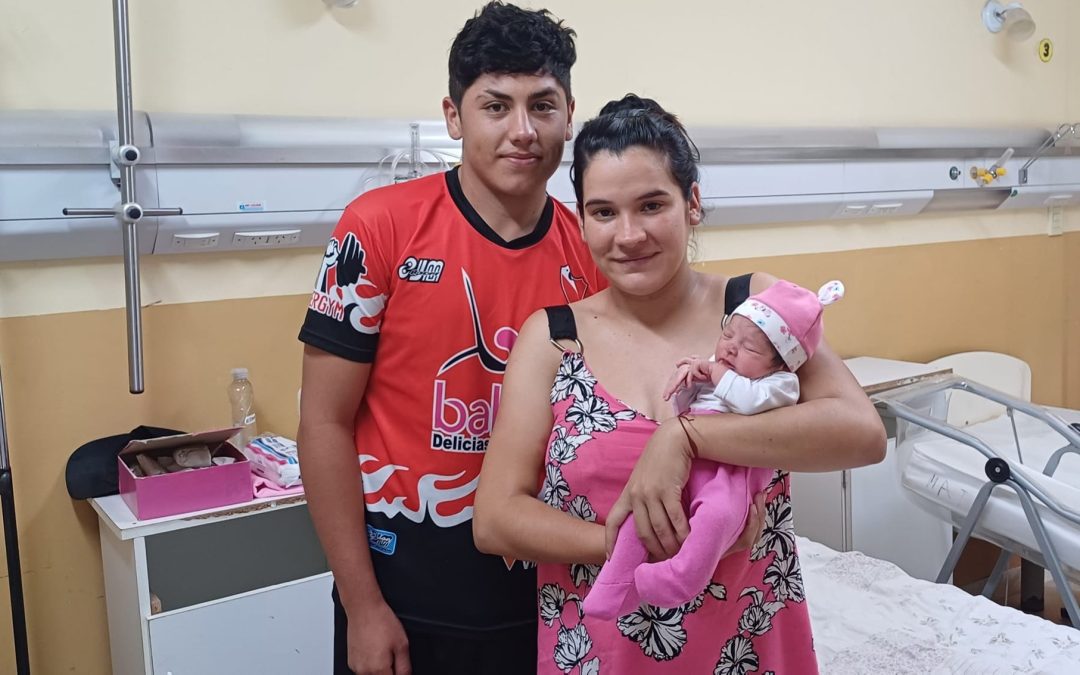 Nació la primera bebé del año en el hospital Santa Rosa: Sus padres son de Villa del Rosario
