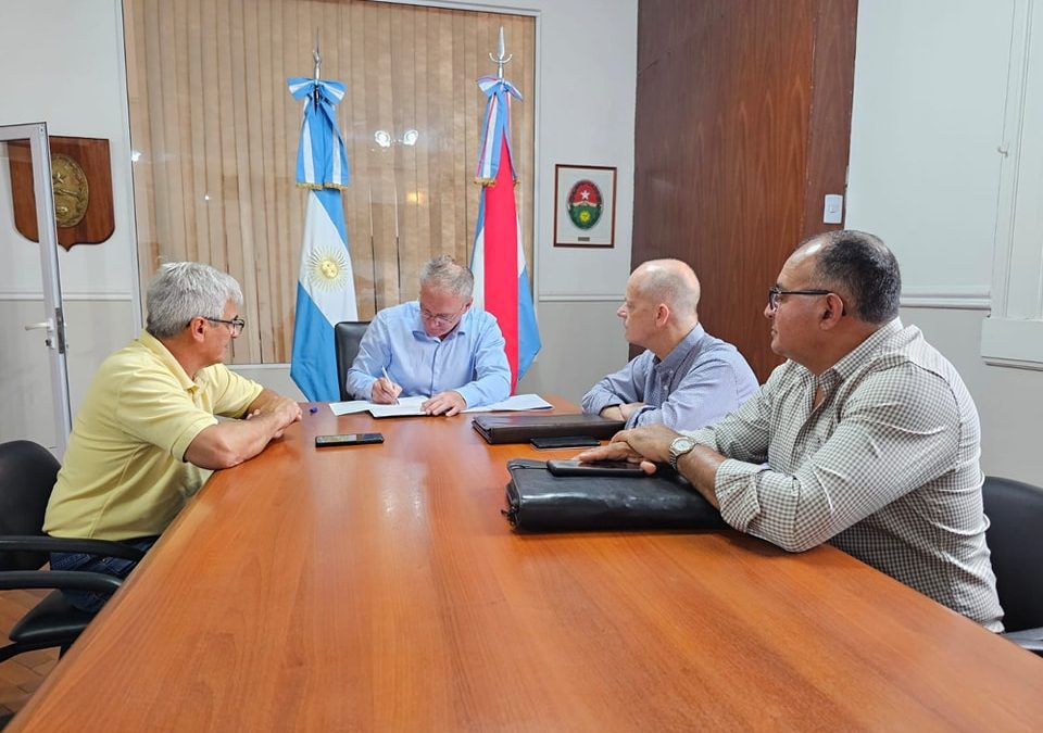 Rogelio Zanandrea se reunió con funcionarios provinciales en Paraná