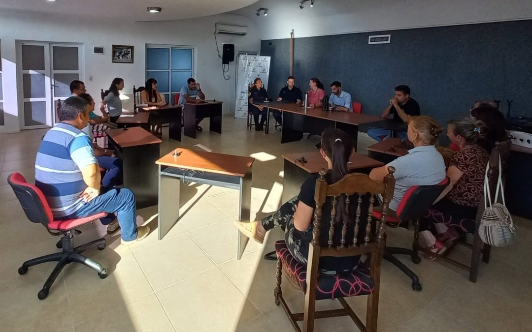 «La idea es sostener el trabajo articulado y los aportes que el municipio otorga a la comisaría», sostuvo la intendente Perini