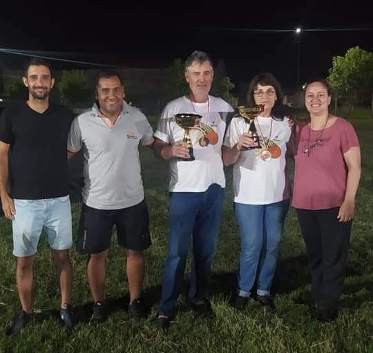 Se realizó el torneo de tejo de la Fiesta Provincial del Inmigrante