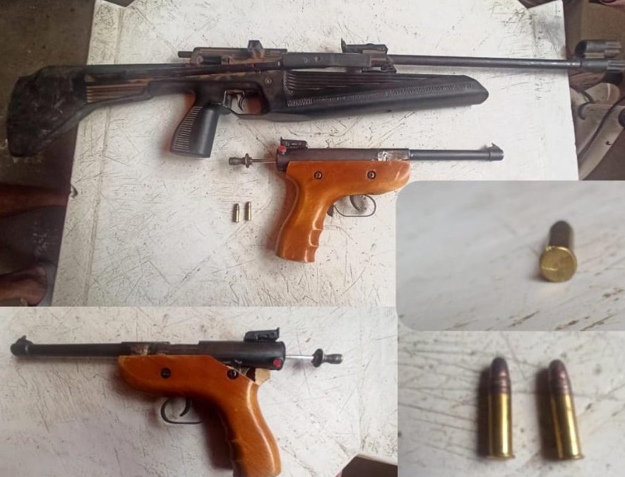 La Policía allanó una vivienda en Villa del Rosario y secuestró dos armas de fuego