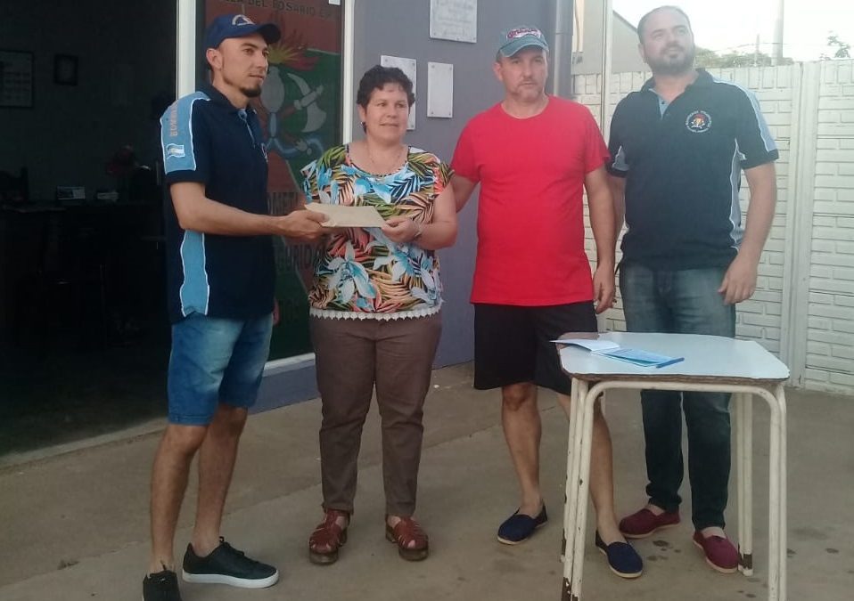Entregaron los premios del Bono Contribución de Bomberos Voluntarios de Villa del Rosario