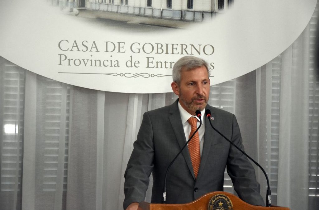 Frigerio habló de aguinaldo y transferencia de rutas nacionales a la provincia
