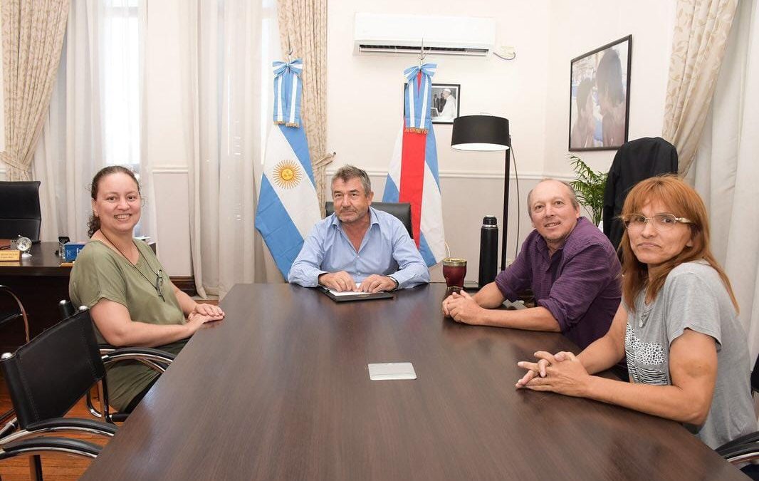 La intendente Perini y concejales se reunieron con el ministro Roncaglia