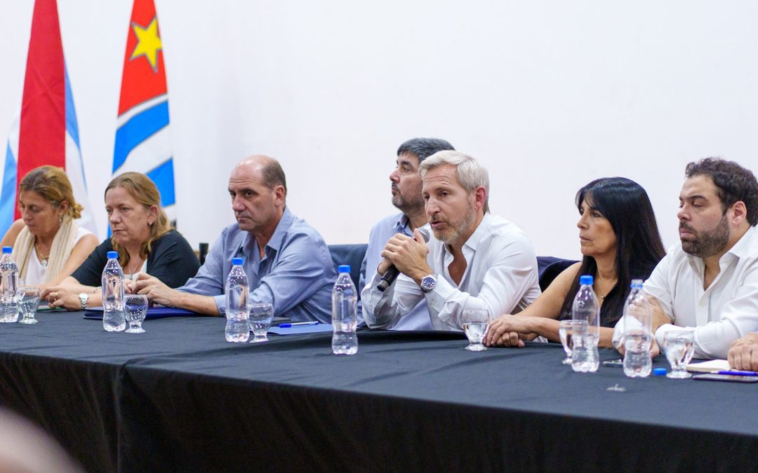 Frigerio: «Vamos a destinar el 50% del impuesto inmobiliario rural a reparar los caminos de la producción»