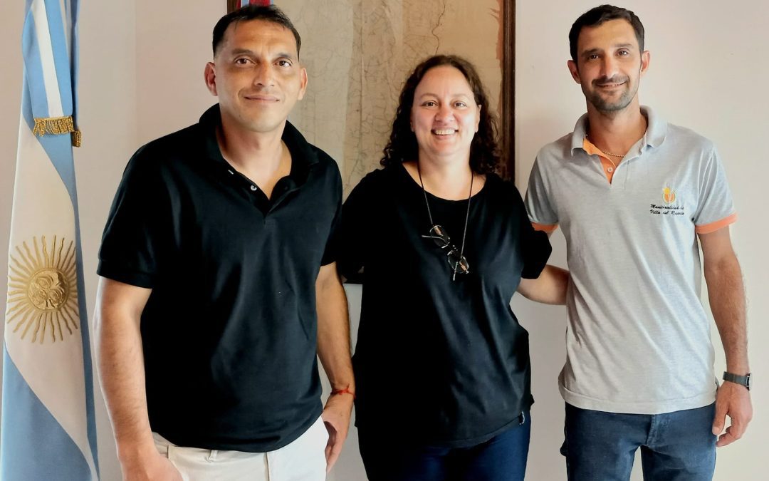 Vanina Perini recibió al nuevo coordinador departamental de Comedores Escolares