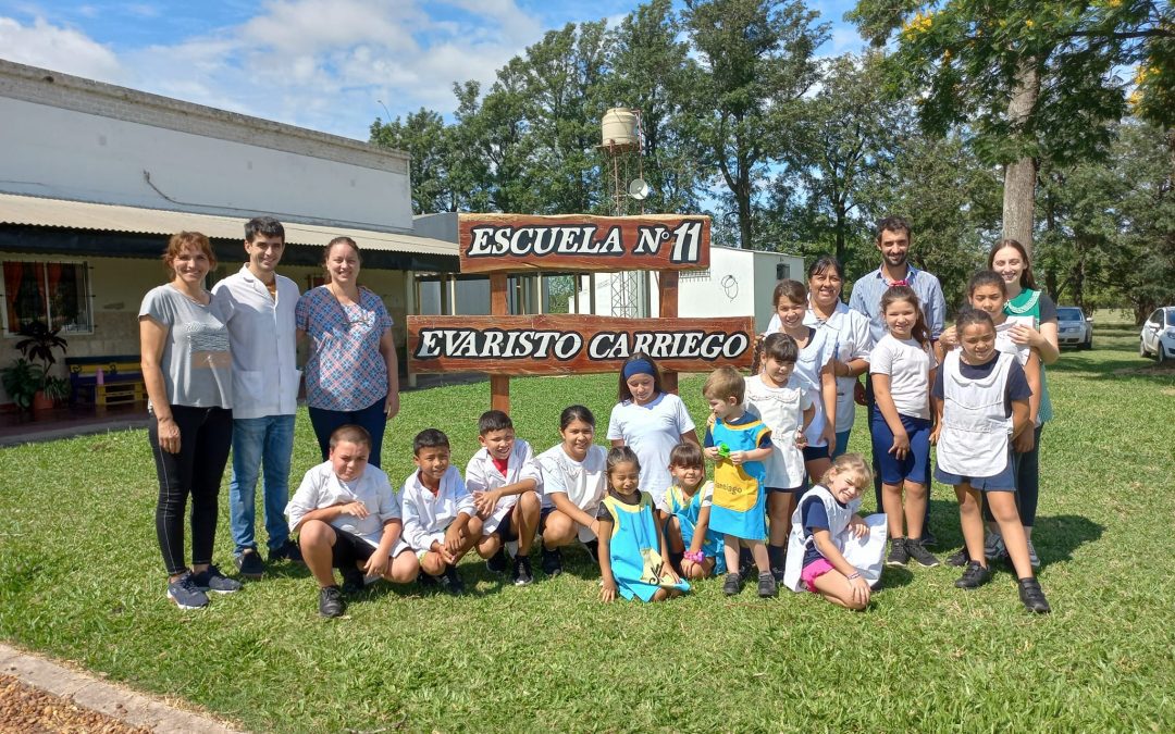 El Gobierno de Villa del Rosario entregó aportes económicos a escuelas rurales