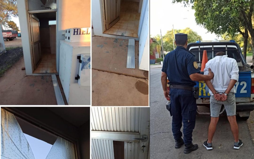 Joven fue detenido por causar daños en estación de servicio en Villa del Rosario
