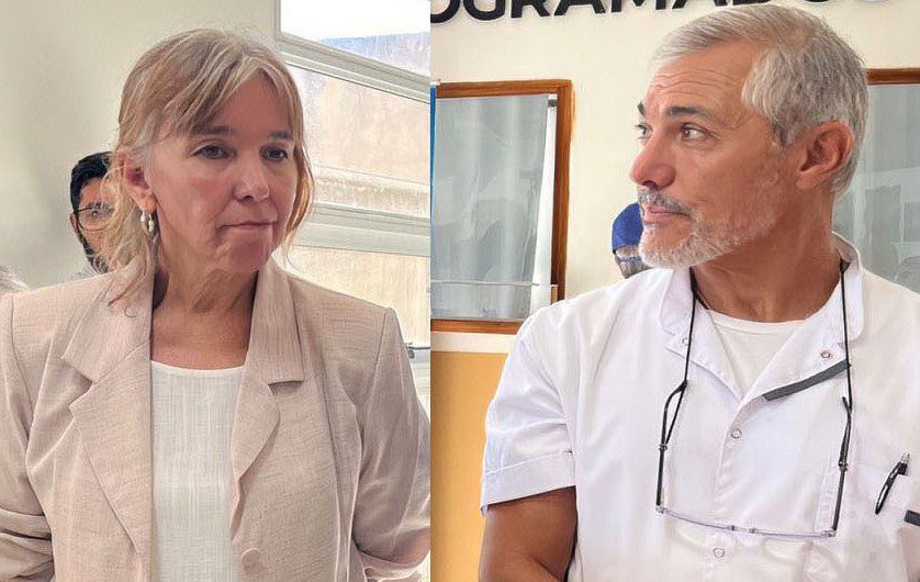 El doctor Benítez le pidió a su colega Lalosa que no hable del hospital Santa Rosa sin su consentimiento