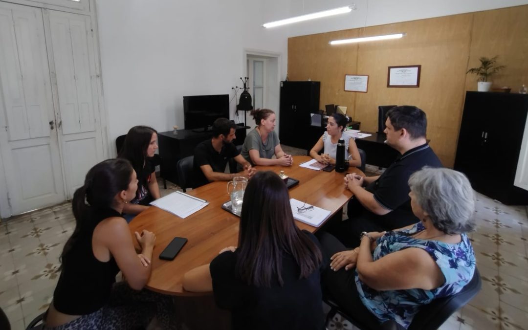 Perini realizó gestiones en el Ministerio de Desarrollo Humano de Entre Ríos