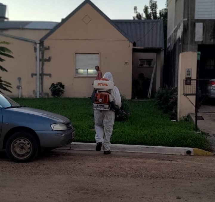 Se realizaron nuevas fumigaciones para prevenir el dengue en Villa del Rosario
