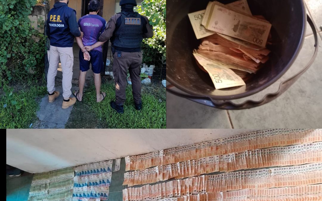 Secuestraron cocaína y marihuana tras allanamiento en una vivienda en Villa del Rosario: Un detenido